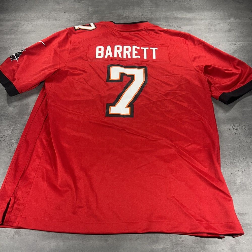 Nike Tampa Bay Buccaneers Jersey Men‎ Large Red White NEW NFL On Field DriFit